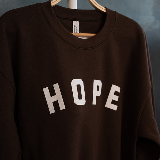 Espresso Hope Sweatshirt