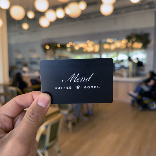 MEND In Store Gift Card
