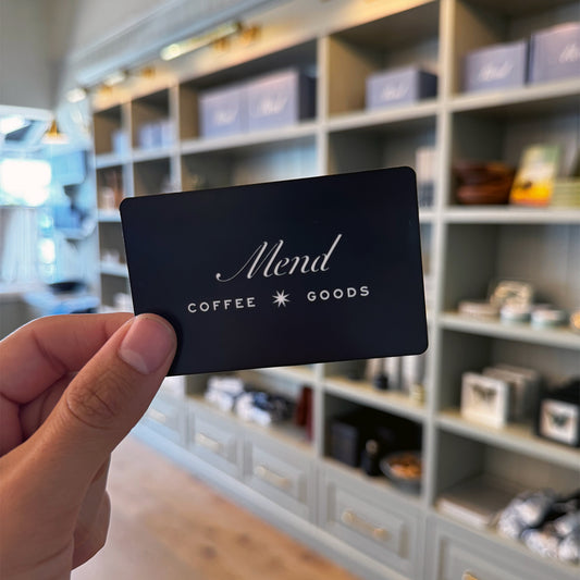 MEND In Store Gift Card